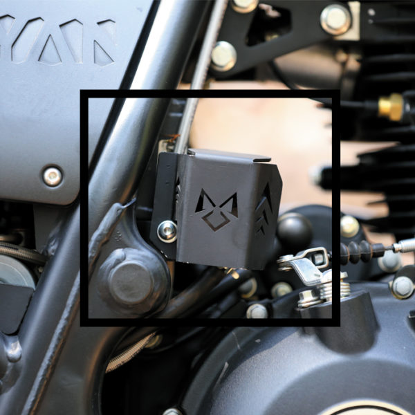 oil reservoir guard for royal enfield himalayan
