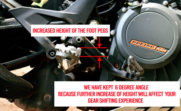 Anti Slip Foot Peg For KTM 390 Adventure - Image 6