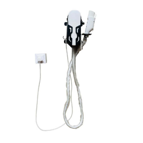 OLA Scooter Charger Holder/ Wall mount, lock protection/Metal make - Combo ( Motocaan )