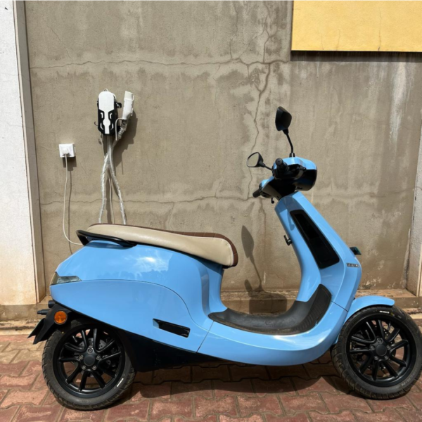 OLA Scooter Charger Holder/ Wall mount, lock protection/Metal make - Combo ( Motocaan ) - Image 3